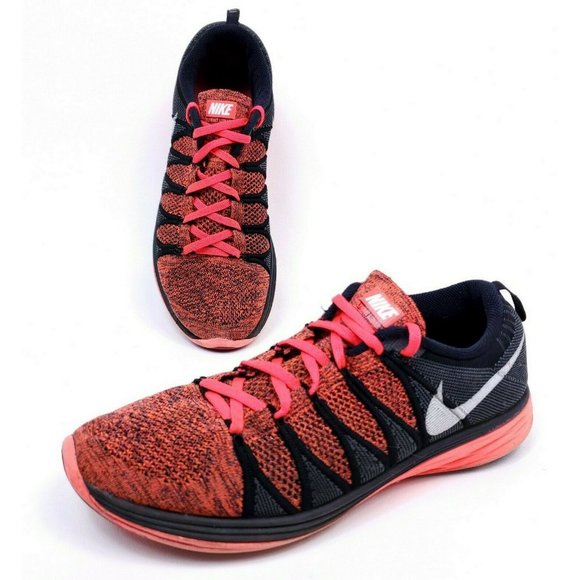 Nike Other - Nike Flyknit Lunar 2 Mens 11 Running Shoes Racer